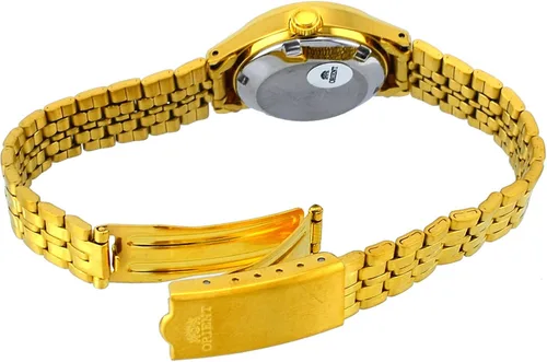 Miniatura 2 de Orient FNQ0400FC Reloj automático para mujer en tono dorado de acero inoxidable 3 estrellas con esfera dorada