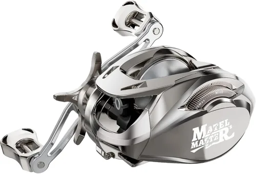Miniatura 10 de HAUT TON Matel Master Advanced Version Baitcaster reels,6.2:1Gear Ratio,5+1Ball Bearing,Bait clickers,12Lb Drag System Fishing Reels,for