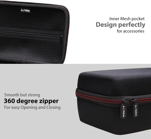 Miniatura 5 de LTGEM - Funda compatible con micrófono Shure SM7B / MV7+ / MV7X / MX7I / MV7 (solo funda)
