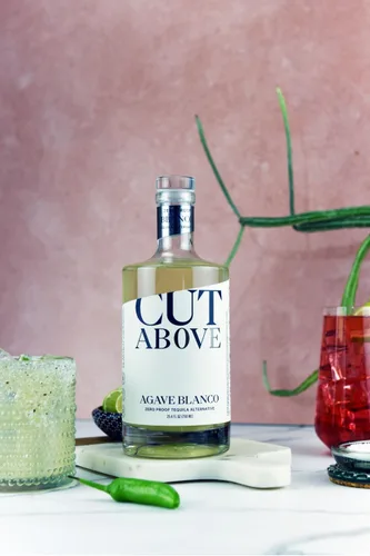Miniatura 3 de Cut Above Agave Blanco – Alternativa de tequila sin alcohol galardonada para margaritas y cócteles sin alcohol, alcohol sin prueba, 25.4 fl oz