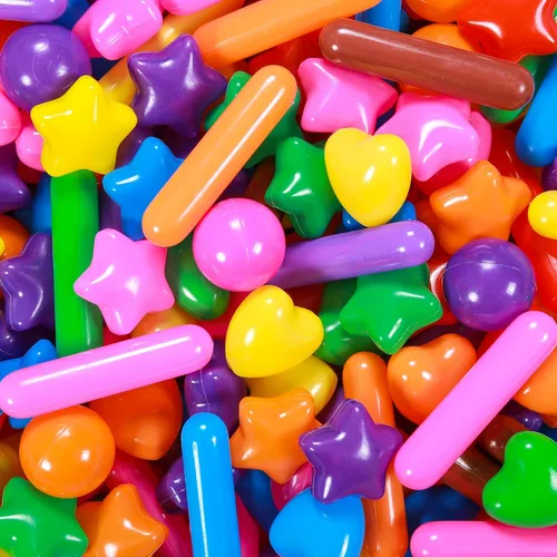 Miniatura 19 de Bolas para piscina de bolas STARBOLO para niños - Paquete de 150, 200, 500 bolas de piscina de bolas coloridas a prueba de aplastamiento de plástico