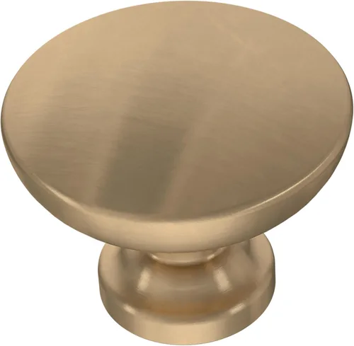 Miniatura 10 de Franklin Brass Fulton P29523Z-FBA-B - Paquete de 5 pomos para gabinete, manijas negras mate para cajones de muebles, cocina, puerta, baño, 1-3/16