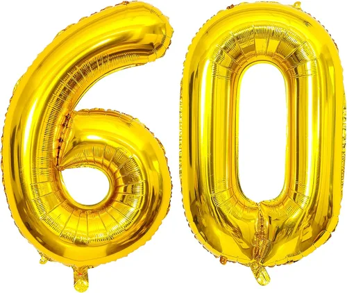 Miniatura 11 de Globos de 40 pulgadas con el número 35, globos dorados de helio número 35, globo de número grande para niños y niñas, suministros de decoración