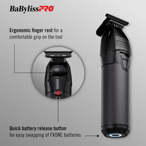 Miniatura 3 de BaBylissPRO FXONE Professional Cordless Outlining Trimmers for Men with Interchangeable Battery