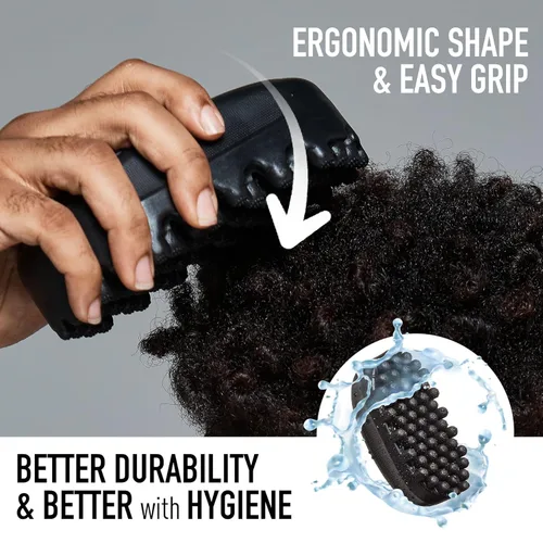 Miniatura 6 de RED by Kiss BowWow Twist King - Peine de estilor de lujo premium para trenzar y rizar, duradero y lavable, alternativa a la esponja para barberos