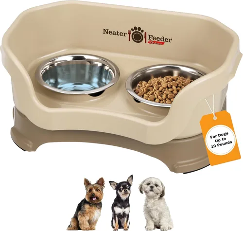 Miniatura 28 de Neater Pet Brands Neater Feeder Deluxe Cuencos para perros a prueba de derrames elevados para perros grandes de más de 40 libras, fabricado en EE.