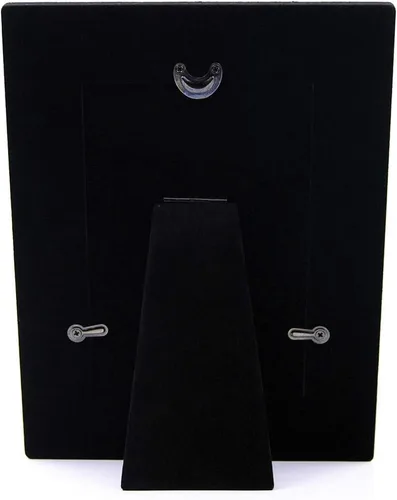 Miniatura 4 de Haysom Interiors Hermoso portarretratos de nieta chapado en plata de dos tonos de 4 x 6 pulgadas con terciopelo negro Idea de regalo única