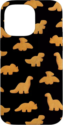 Miniatura 21 de Patrón de pepitas de pollo para iPhone XR Dinos Estuche negro realista divertido Dino