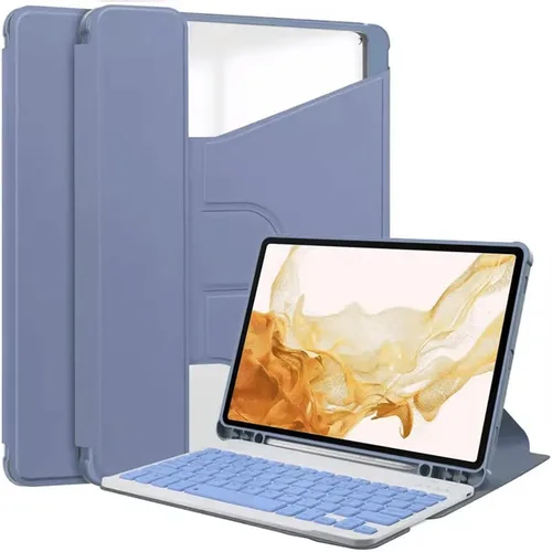 Miniatura 16 de kaidisen Funda con teclado giratorio 360º para Galaxy Tab S6 Lite de 10.4 pulgadas, soporte vertical magnético desmontable teclado delgado Folio