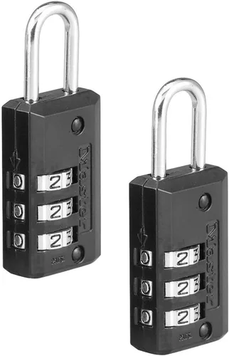 Miniatura 7 de Master Lock 646D Establece Tu Propia Combinación Cerradura para Equipaje, 13/16 pulg. de Ancho con Grillete de 11/16 pulg. de Largo, Negro