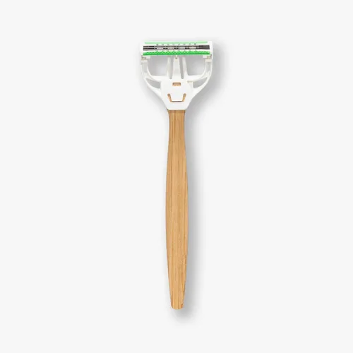 Miniatura 6 de Schick Maquinilla de afeitar de bambú Xtreme - Maquinillas de afeitar desechables ecológicas, mango de bambú