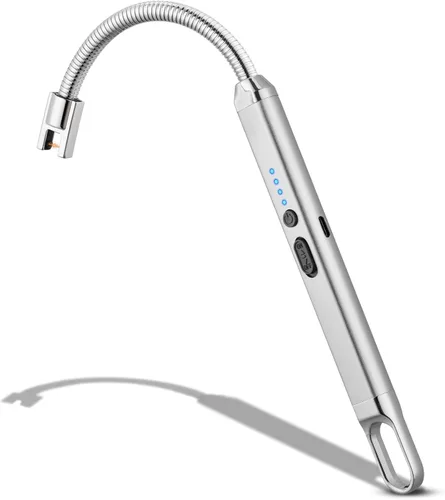 Miniatura 8 de MEIRUBY Encendedor eléctrico recargable USB, encendedor de arco, para velas, campamento, parrillada, deportes, herramienta para apasionados de lo