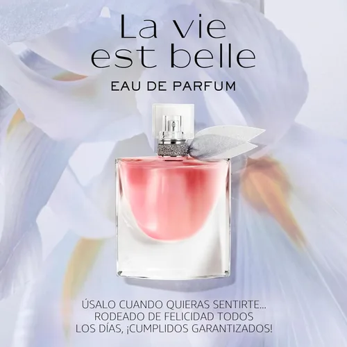Miniatura 3 de Lancôme La Vie Est Belle Eau de Parfum - Fragancia de larga duración con notas de iris, pachulí terroso, vainilla cálida y azúcar hilado, perfume
