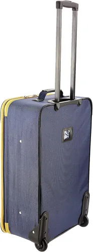 Miniatura 2 de Rockland juego de 4 piezas de valijas con ruedas y bolsas para viaje, Marino), F32-NAVY