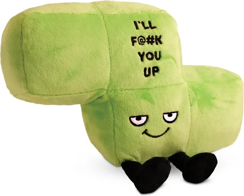 Miniatura 7 de Punchkins Despertador de Alarma de Peluche - Si te duermes, pierdes. Divertido reloj de peluche, juguete de peluche atrevido y novedoso para regalar