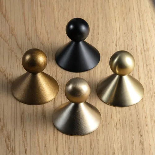 Miniatura 2 de Goo-Ki Perillas de gabinete de cocina para cajón, accesorios de aleación de zinc de latón antiguo, paquete de 6 tiradores de bronce vintage de un