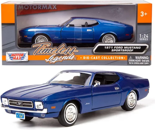 Miniatura 6 de Motormax 1:24 1971 Ford Mustang SportsRoof