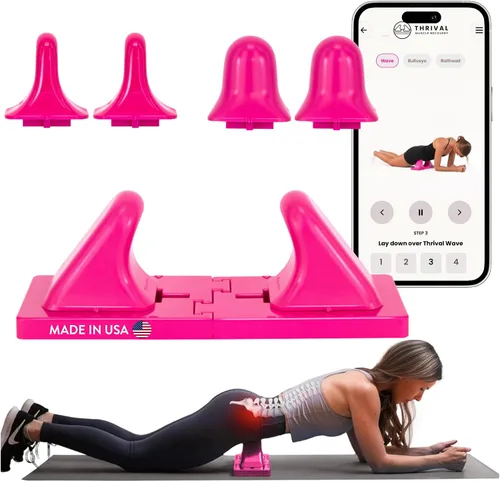 Miniatura 14 de Thrival - Herramienta de liberación muscular completamente ajustable para psoas, flexor de cadera, espalda, glúteo, iliaco y cuello para liberación