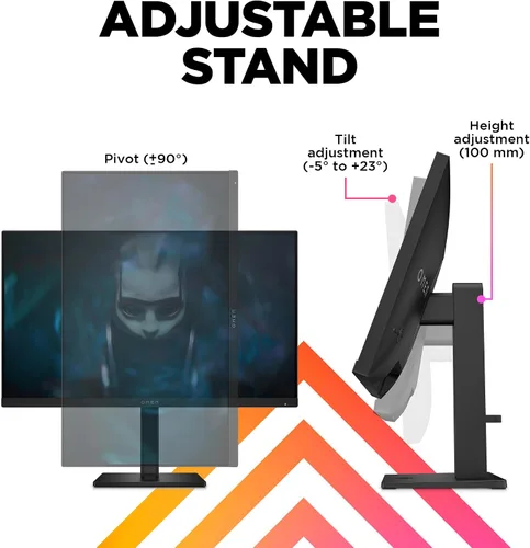 Miniatura 4 de HP OMEN - Monitor para juegos FHD de 23.8 pulgadas, 165 Hz, pantalla FHD (1920 x 1080), panel IPS, 99% sRGB, 90% DCI-P3, 16:9, tecnología AMD