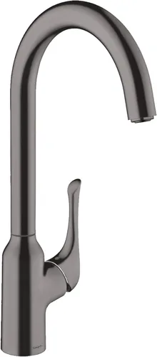 Miniatura 12 de hansgrohe Allegro N 71843001 - Grifo de cocina de arco alto cromado con rociador extraíble, grifo para fregadero de cocina, cromado
