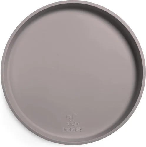 DogBuddy Tapete de comida para perros, impermeable, tapete de silicona para cuencos de comida y agua, tapete antideslizante para alimentación de