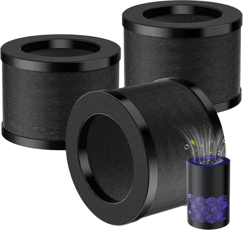 Miniatura 12 de Paquete de 2 filtros de repuesto TZ-K1 compatibles con purificador de aire FreAire, VOOPNU DH-JH12, purificador ToLife y MK01 MK06, filtros
