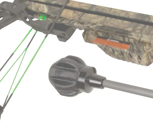Miniatura 4 de Allen Company Titán Crossbow Bolt De-Cocking Head, roscas de flecha estándar AMO/ATA, silicona/acero, negro