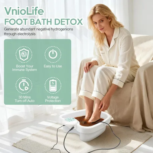 Miniatura 3 de Máquina de desintoxicación iónica para baño de pies, spa de desintoxicación de pies de iones para uso doméstico, salón de belleza, club de spa