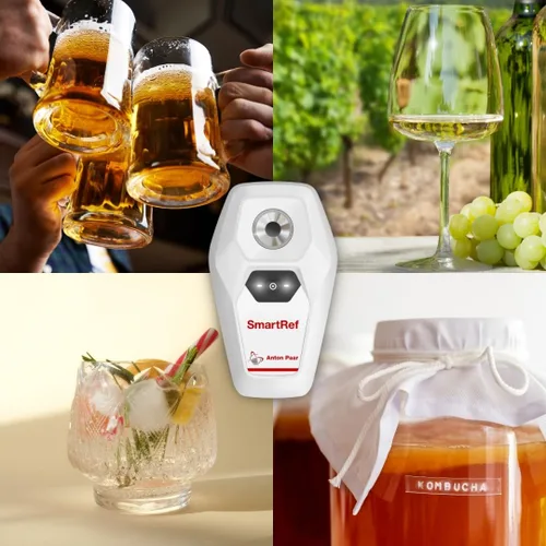 Miniatura 6 de SmartRef Refractómetro Digital de Anton Paar – Medidor de Brix y Mosto de Alta Precisión para Elaboración de Cerveza, Vinificación, Fermentación