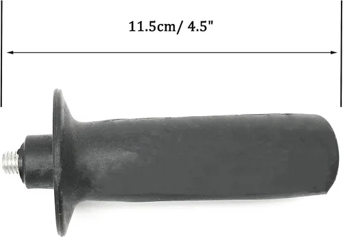 Miniatura 3 de XMHF 0.315 in diámetro rosca plástico amoladora angular lijadora mango herramienta negro 2 unids