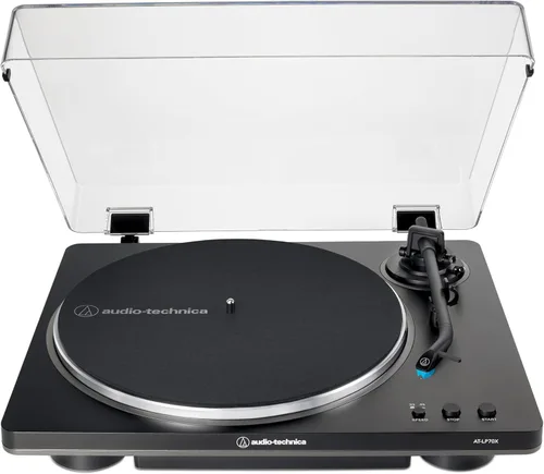 Audio-Technica AT-LP70X Tocadiscos Automático (Negro/Gris)