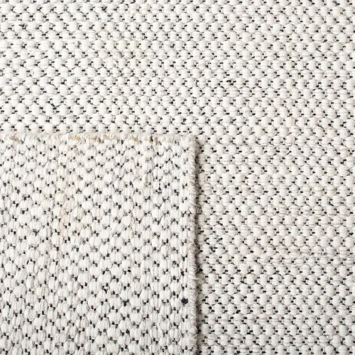 Miniatura 4 de SAFAVIEH Kilim Collection - Alfombra de pasillo de 2 pies 3 pulgadas x 7 pies, color marfil, lana de tejido plano hecho a mano, ideal para sala