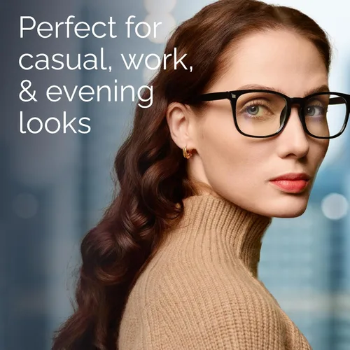 Miniatura 2 de CCVOO 2.5 Lentes de lectura para mujer, gafas de lectura, lentes de lectura de luz azul para mujer, gafas de lectura *Mezcla C1