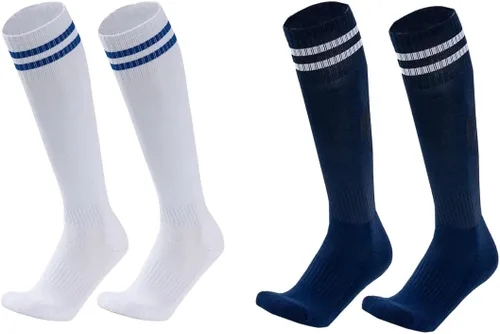 Miniatura 6 de Leytearoo Conjunto de calcetines de fútbol para niños, camiseta y pantalones cortos para niños y jóvenes