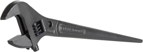 Miniatura 14 de Klein Tools 3227 Llave Ajustable Extra Ancha, Llave de Construcción Spud para Tuercas y Pernos de hasta 1-7/16 Pulgadas, 10 Pulgadas, con Orificio