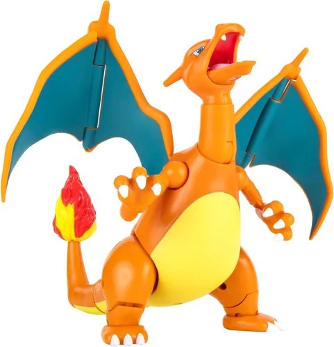 Miniatura 8 de Pokemon Charizard, figura súper articulada de 6 pulgadas, colecciona tus figuras favoritas de Pokémon - Juguetes para niños y fanáticos de Pokémon