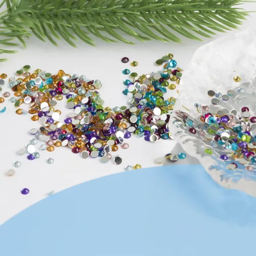 Miniatura 8 de Cuentas de Pintura de Diamantes de Imitación, Brocas de Arte con Cuentas para Pintura de Diamantes Accesorios y Herramientas, Diamantes de Imitación