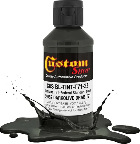 Miniatura 56 de Revestimiento personalizado de 300 ml (color negro metálico) de Urethane Tint concentrado para tintar camión cama revestimiento – Proporcionado