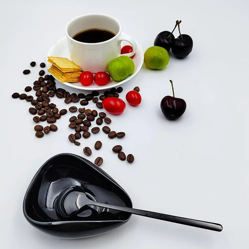 Miniatura 4 de Mini soporte para cuchara de café, pequeño soporte de cuchara de cerámica para agitadores de café, cucharadita, cuchara de bar, accesorios de barra
