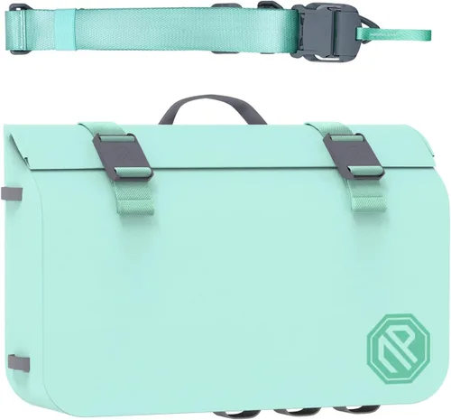 Miniatura 11 de niphean IPX7 - Bolsa riñonera impermeable con cierre magnético de una mano, resistente, bolsa seca para kayak, tabla de remo, accesorios esenciales