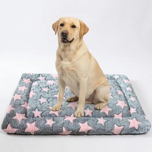 Miniatura 39 de Tapete de Cama para Perro - Tapetes de Cama Reversibles para Jaula de Perro, Suave y Transpirable, Almohadilla para Perrera, Cama de Jaula Duradera