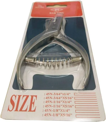 Miniatura 3 de YICBOR Hogar DIY costura patrón Notcher Pro diseñador sastres alicates de costura de acero punzón patrón agujero muescas herramientas punzón