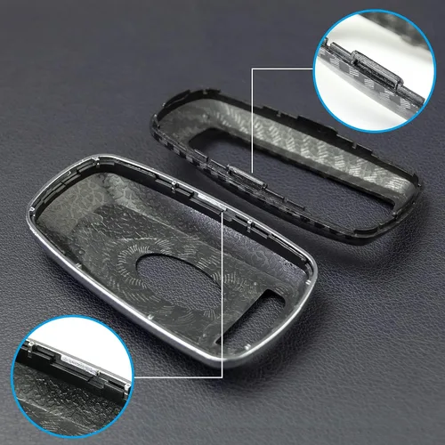 Miniatura 7 de Funda de fibra de carbono compatible con Ford F-150 Raptor Explorer Escape Fusion Bronco Sport Edge Lincoln Corsair Nautilus