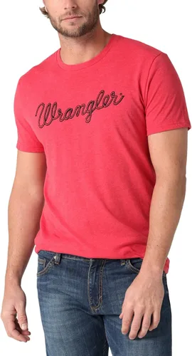 Wrangler - Camisa de manga corta, con logotipo, para hombre
