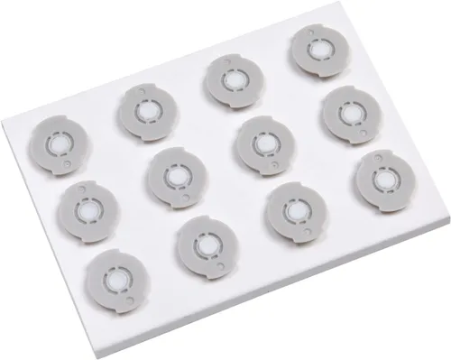 TOPINCN 12 piezas de elementos de filtro de tanque de agua, filtros de núcleo de agua de repuesto para robot de barrido compatibles con 1S T4/T5 S4