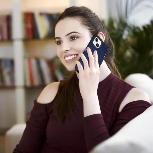Miniatura 6 de Funda para Apple iPhone 12 / iPhone 12 Pro (6.1 pulgadas), resistente a los golpes, a prueba de polvo y caídas, doble capa, color negro