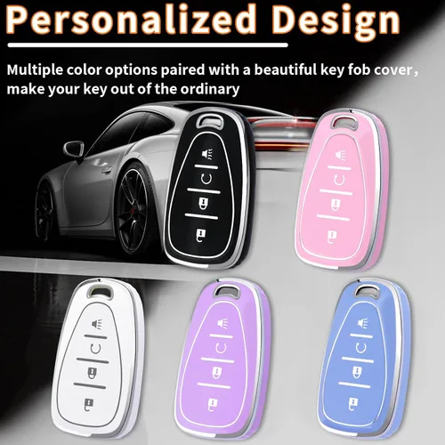 Miniatura 7 de XIYANG TRADE Funda para llavero Chevy con llavero, funda de TPU suave para llave de protección completa para Chevy Equinox Sonic Spark Traverse