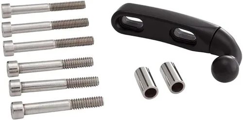 Miniatura 4 de Ciro 50211 Soporte para teléfono inteligente/GPS (soporte de perca negra con cargador para modelos 1984-2016