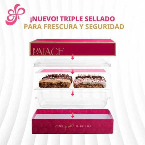 Miniatura 5 de Cesta de regalo de galletas Palace Biscotti sin gluten, surtido de galletas de chocolate sin gluten, cesta gourmet de galletas de biscotti, sin