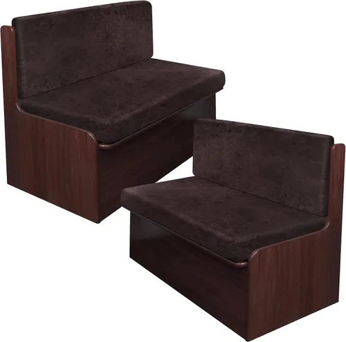 Miniatura 87 de Fundas de cojín tipo cuero para sofá, juego de fundas protectoras de muebles para sillón seccional, sofá biplaza de tela de elastano elástica